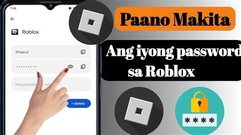 paano makita ang password sa roblox|Roblox password reset guide .